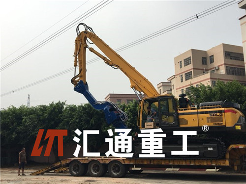 挖掘機(jī)打樁臂、打樁臂、打樁錘、挖掘機(jī)打樁臂廠家
