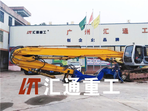 挖掘機(jī)打樁臂、打樁臂、打樁錘、挖掘機(jī)打樁臂廠家